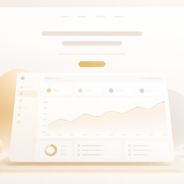 Visual example for prompt: Minimal SaaS Landing Page